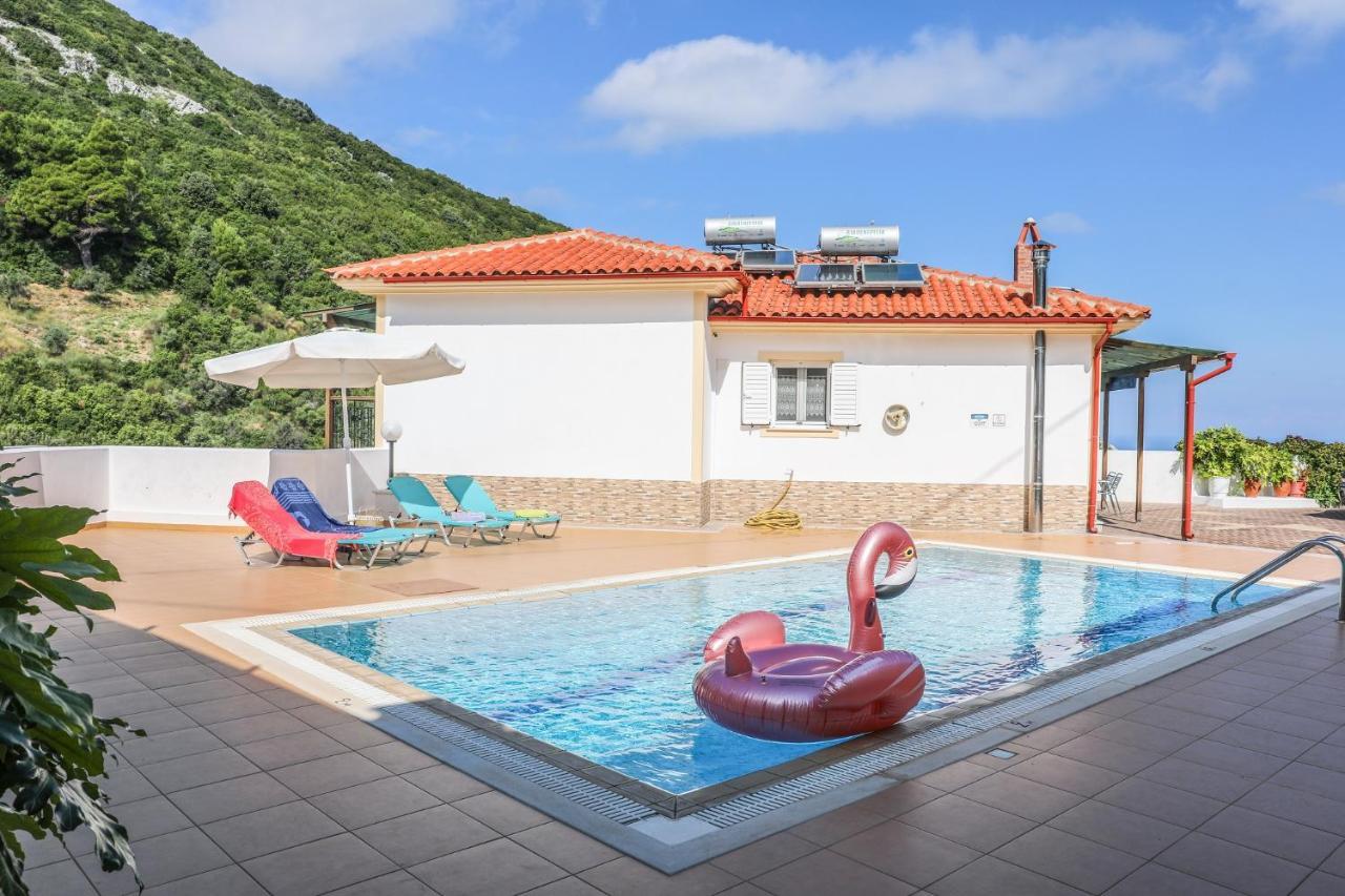 Villa Mitzelos Moni Evaggelistrias Luaran gambar